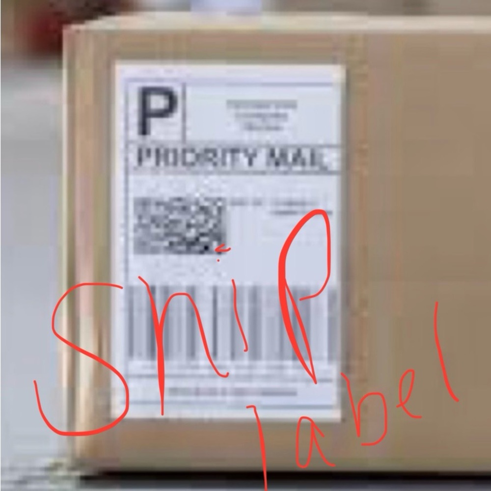 Shipping label
